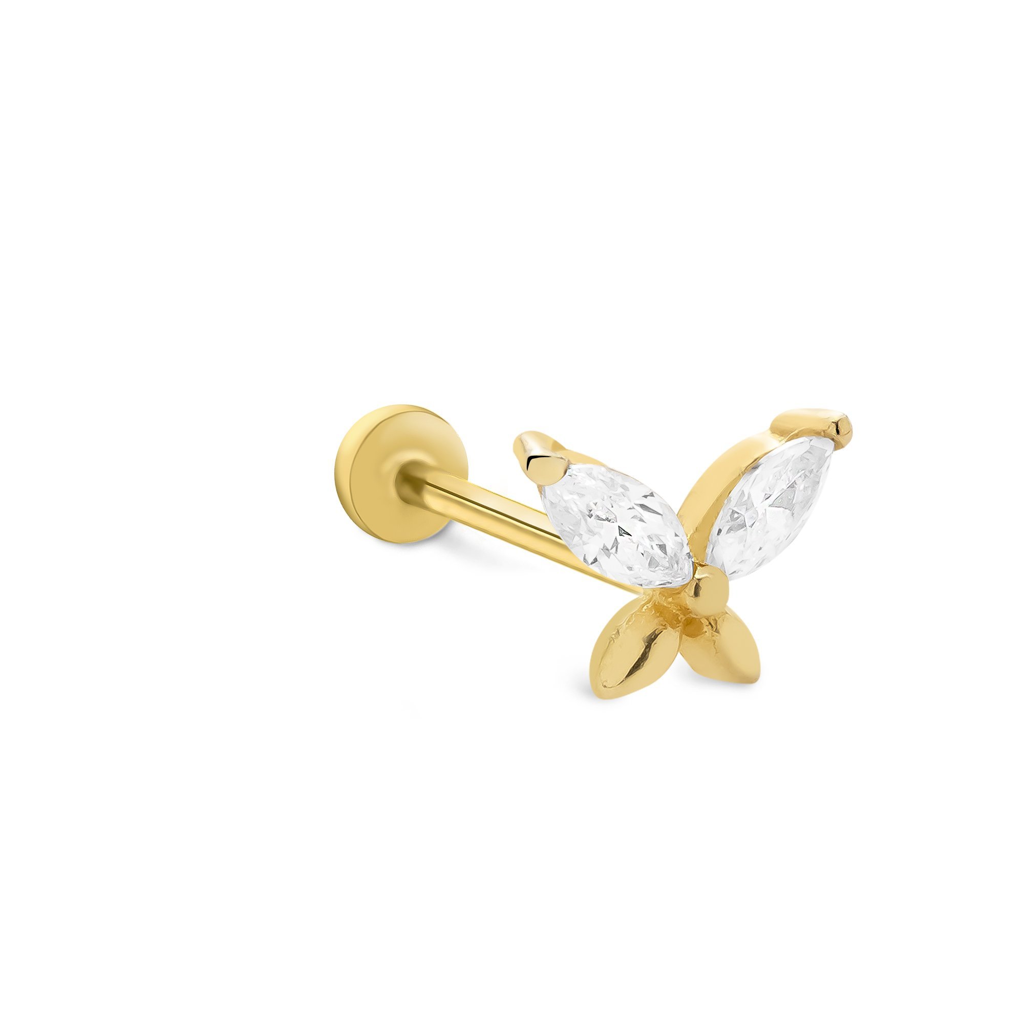 Markiz Kelebek Tragus Piercing
