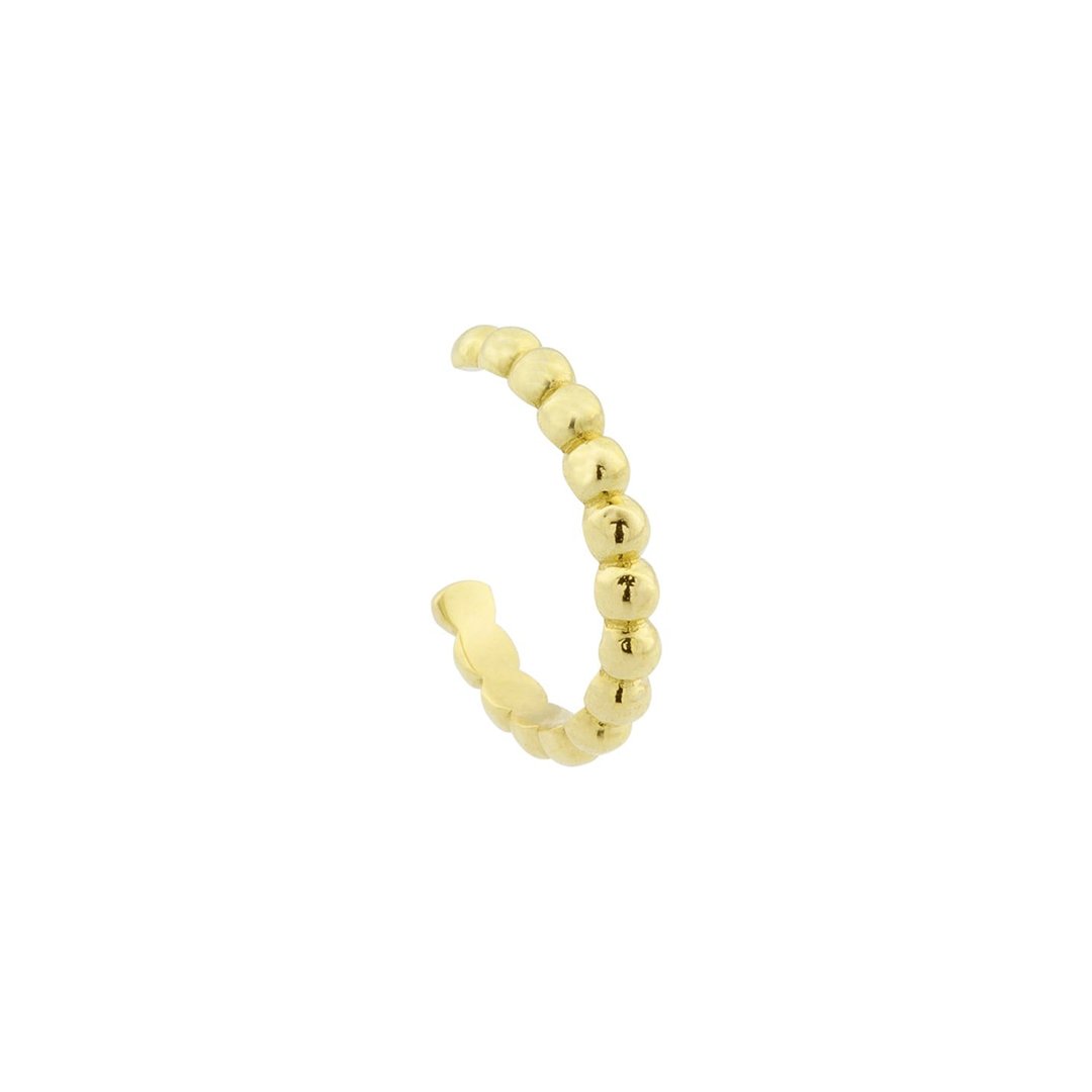 Altın Sade Toplu Kıkırdak Earcuff