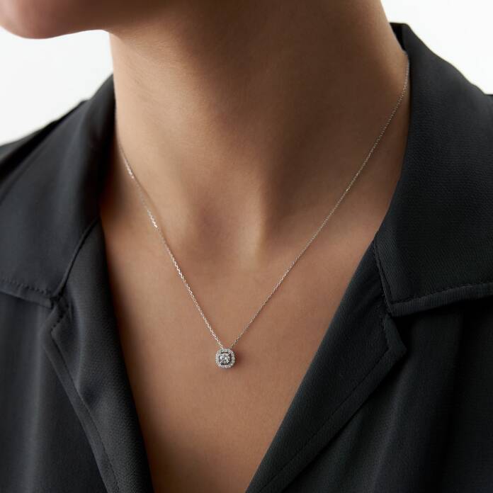 0.33 Ct Pırlanta Sia Kolye - 2