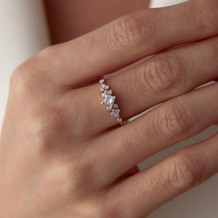 0.36 Ct Pırlanta Queen Yüzük - 2