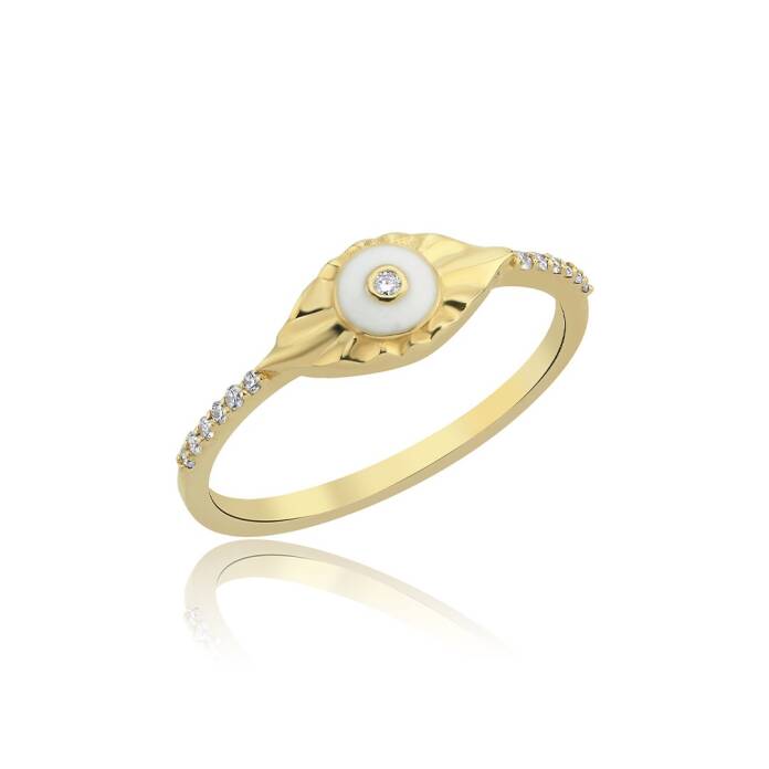 0.47 Ct Pırlanta Eyes Yüzük - 2
