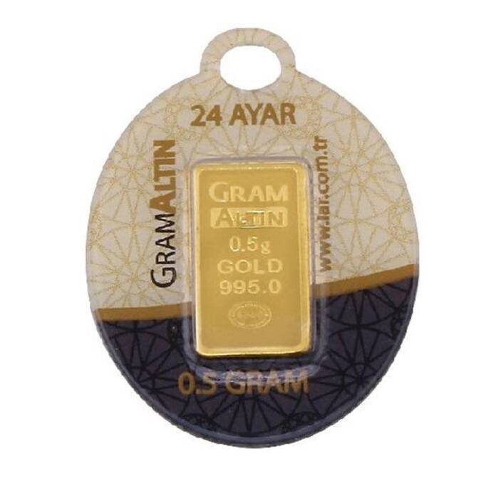 0.5 Gr 24 Ayar Külçe Altın - 1