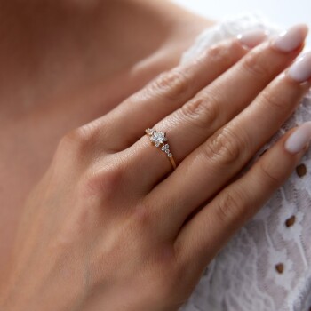 0.61 Ct Pırlanta Yüzük - 2