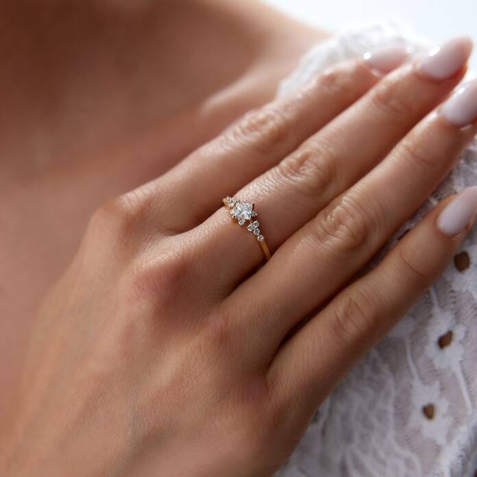 0.61 Ct Pırlanta Yüzük - 2