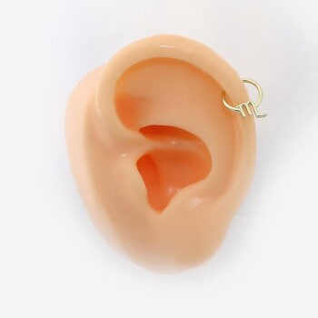 Akrep Burcu Halka Helix Piercing - 2