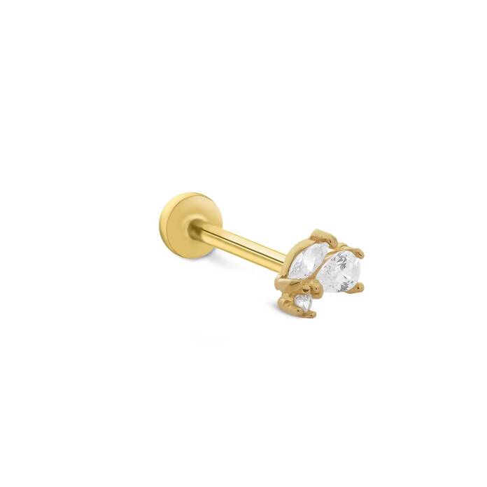 Ash Tragus Piercing - 1