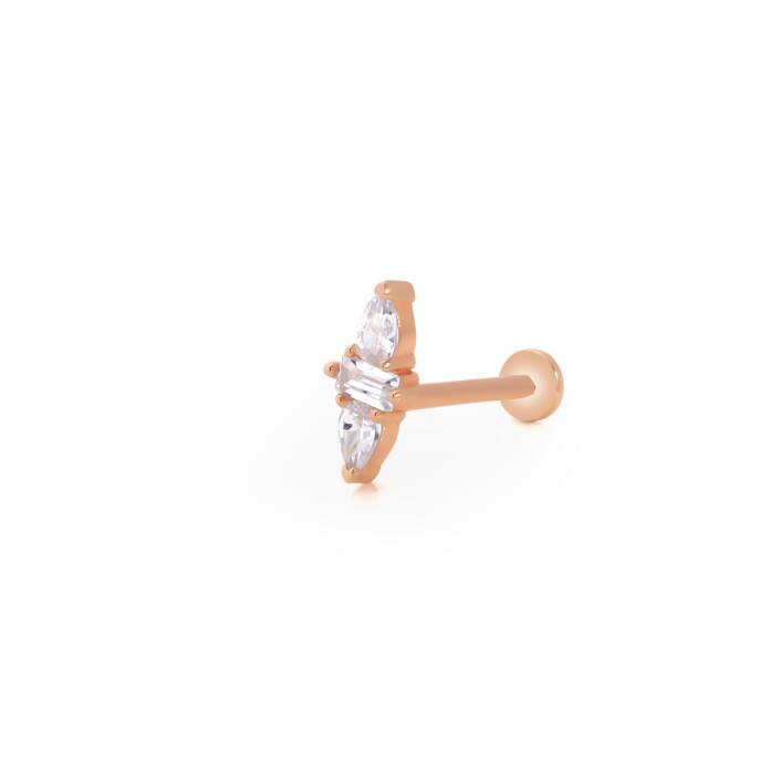 Baget & Damla Taş Tragus Piercing - 1