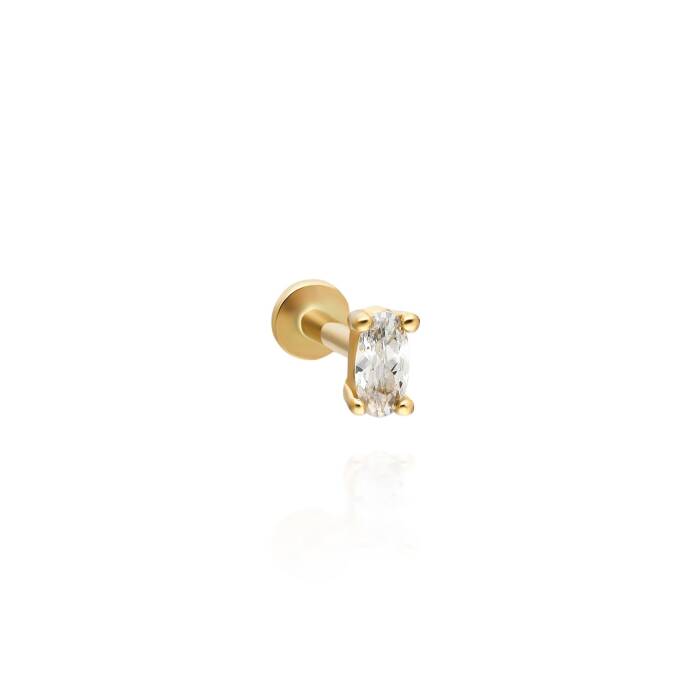 Baget Taş Tragus Piercing - 1