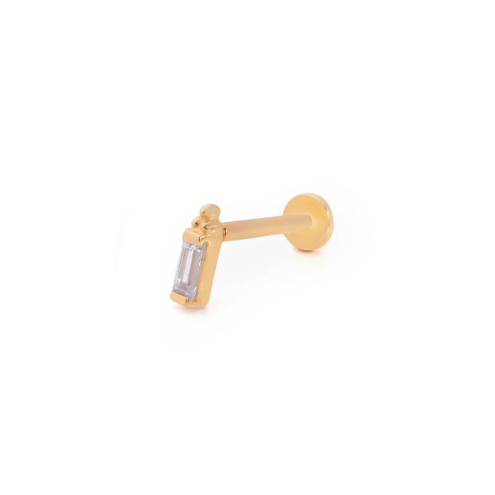 Baget Taşlı Tragus Piercing - 1