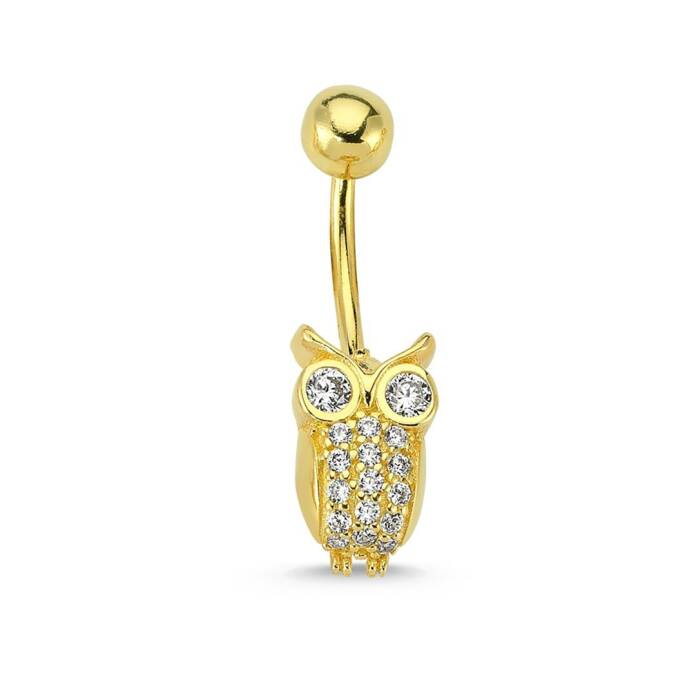 Baykuş Göbek Piercing - 1