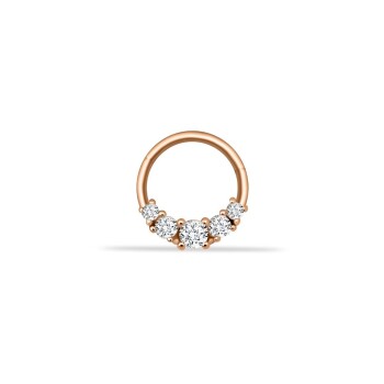 Beş Tektaşlı Helix Piercing - 1