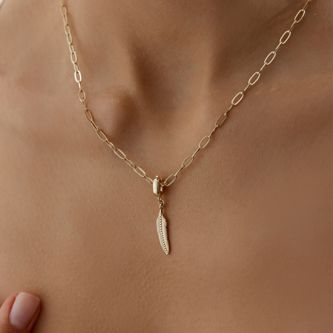 Birds Feather Kolye - 3
