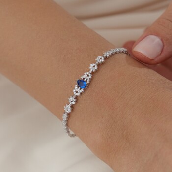 Blue Flower Set - 4
