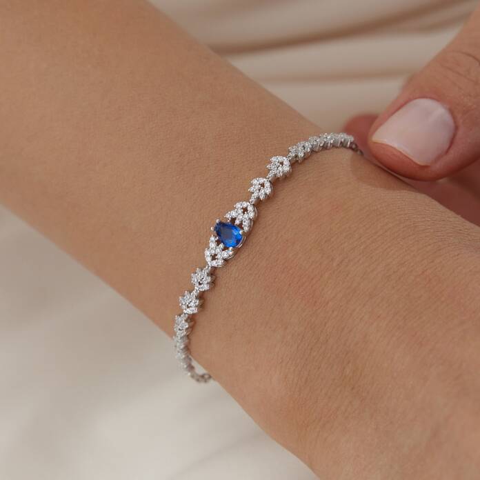 Blue Flower Set - 4