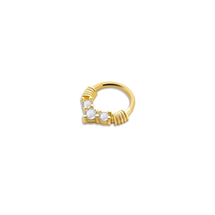 Bobin Taşlı Helix Piercing - 1