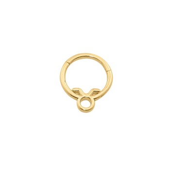 Boğa Burcu Halka Helix Piercing - 1