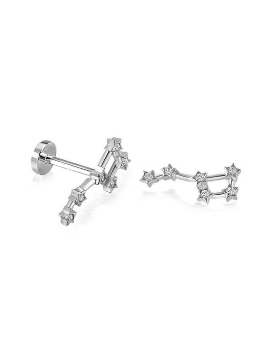 Büyük Ayı Motifli Tragus Piercing - 3