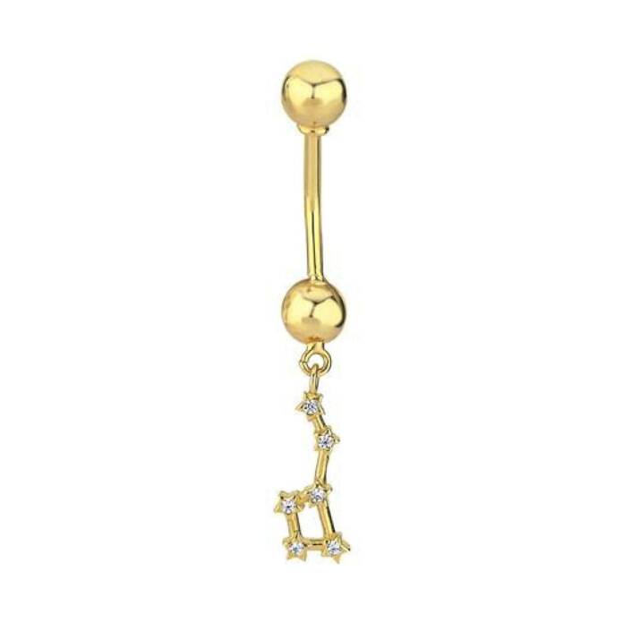 Büyük Ayı Takım Yıldızı Göbek Piercing - 1