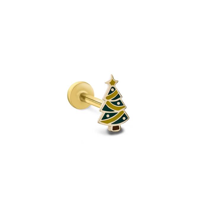 Çam Ağacı Tragus Piercing - 1