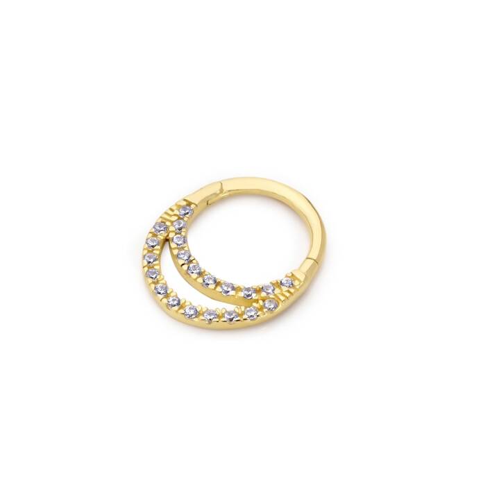 Çift Sıra Helix Piercing - 1