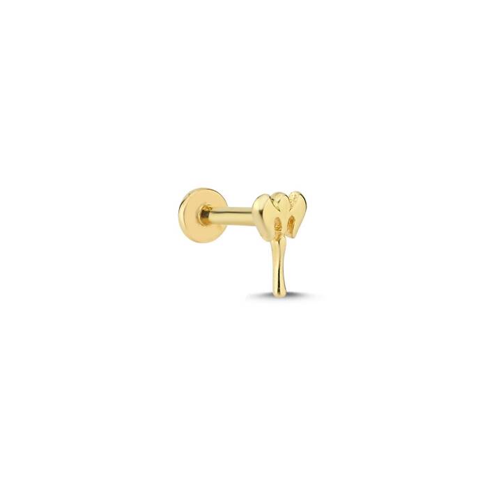 Çifte Balta Model Tragus Piercing - 1