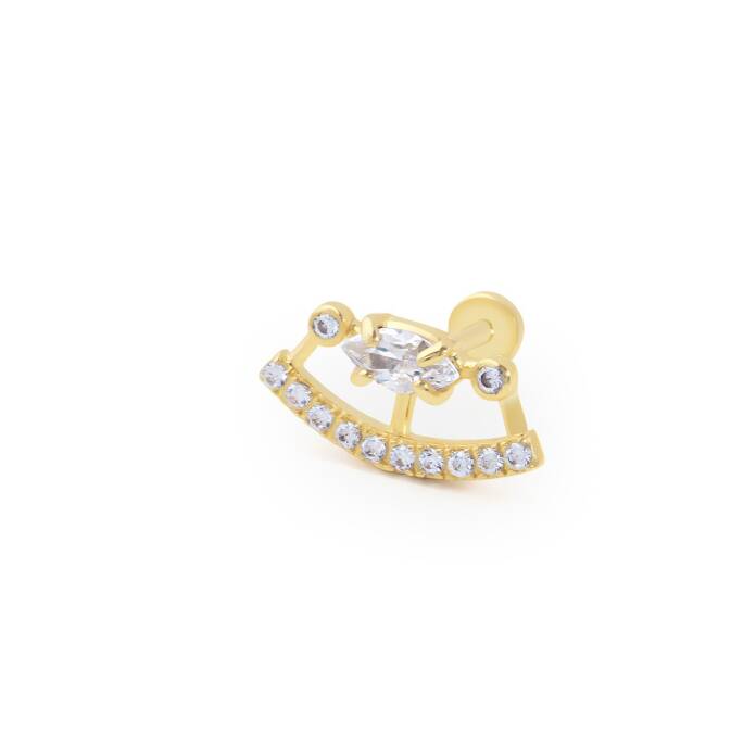 Combination Markiz Tragus Piercing - 1