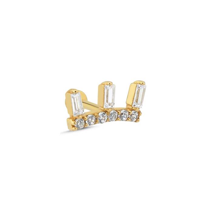 Crown Baget Tragus Piercing - 1