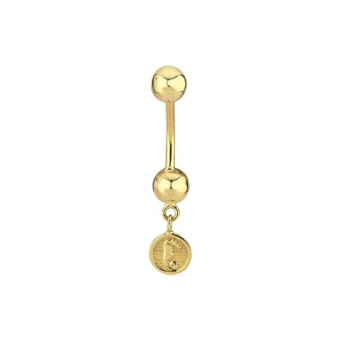 Denizatı Madalyon Göbek Piercing - 1