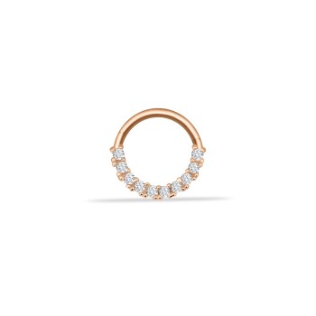 Dizili Taşlı Helix Piercing - 1