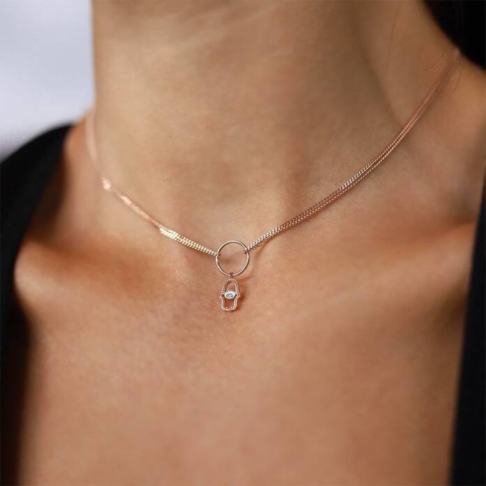 Fatmanın Eli Choker Kolye - 2