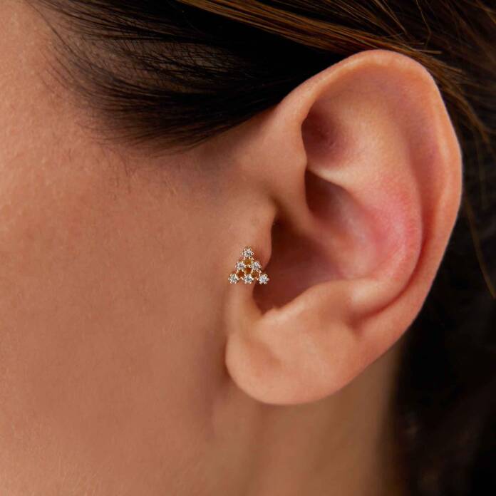 Flow Takımı Tragus Piercing - 1