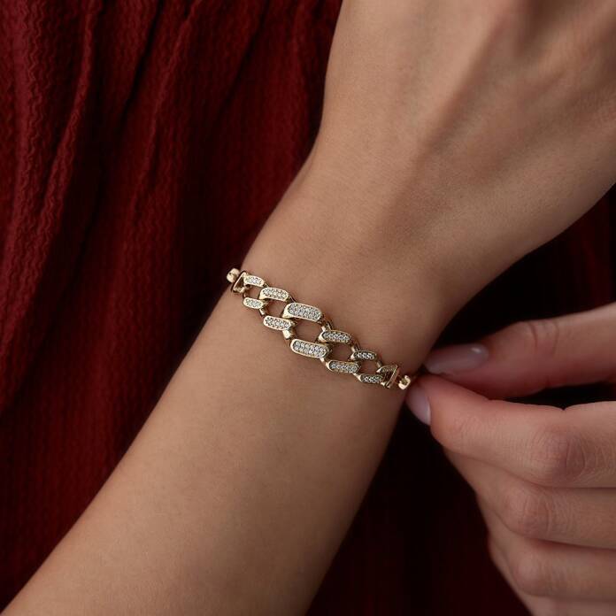 Gurmet Parçalı Balıksırtı Bileklik - 1