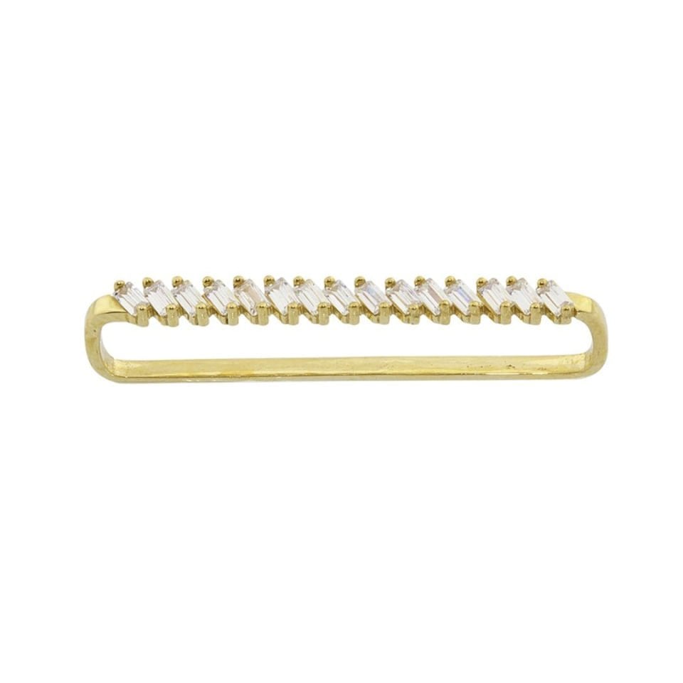 Baget Taşlı Industrial Earcuff