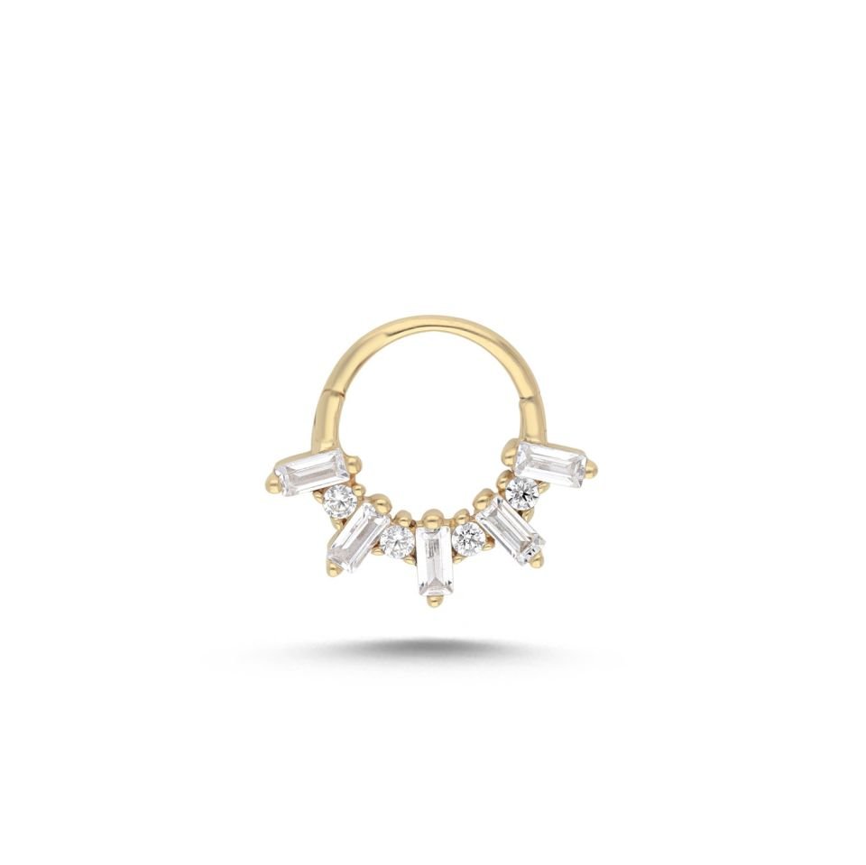 Mix Sıra Taşlı Helix Piercing