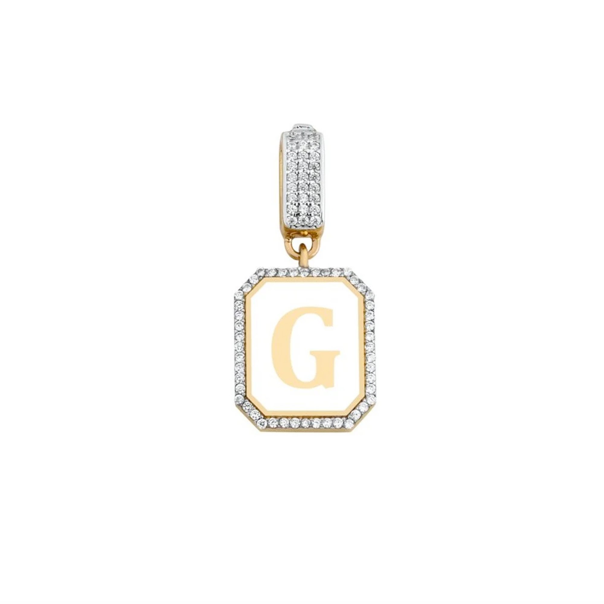 Taşlı Harf Charm