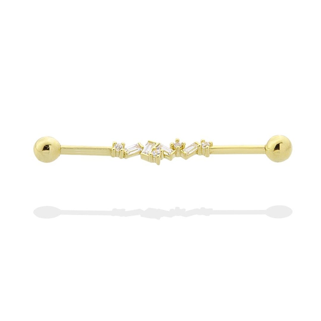 Baget Taşlı Köprü Piercing