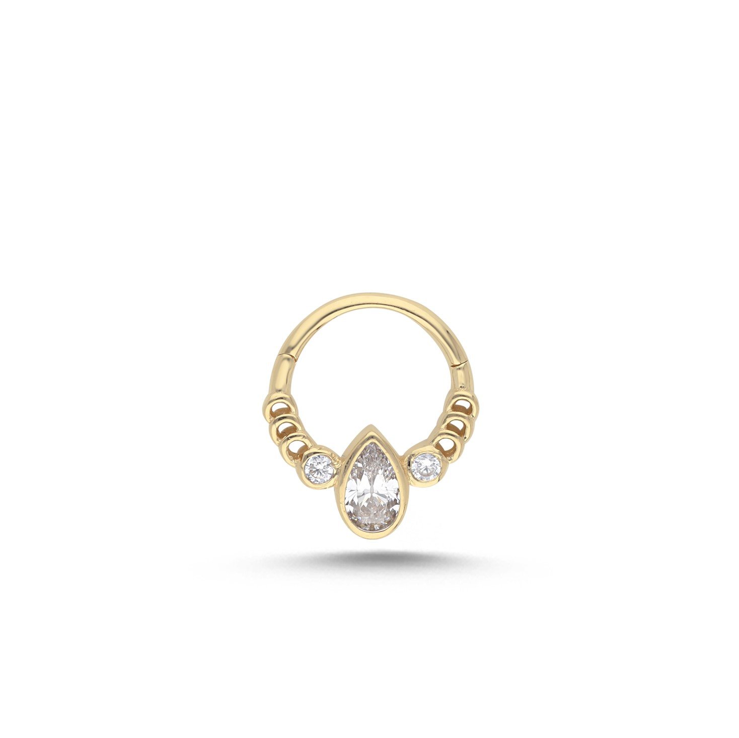 Markiz Damla Halka Helix Piercing