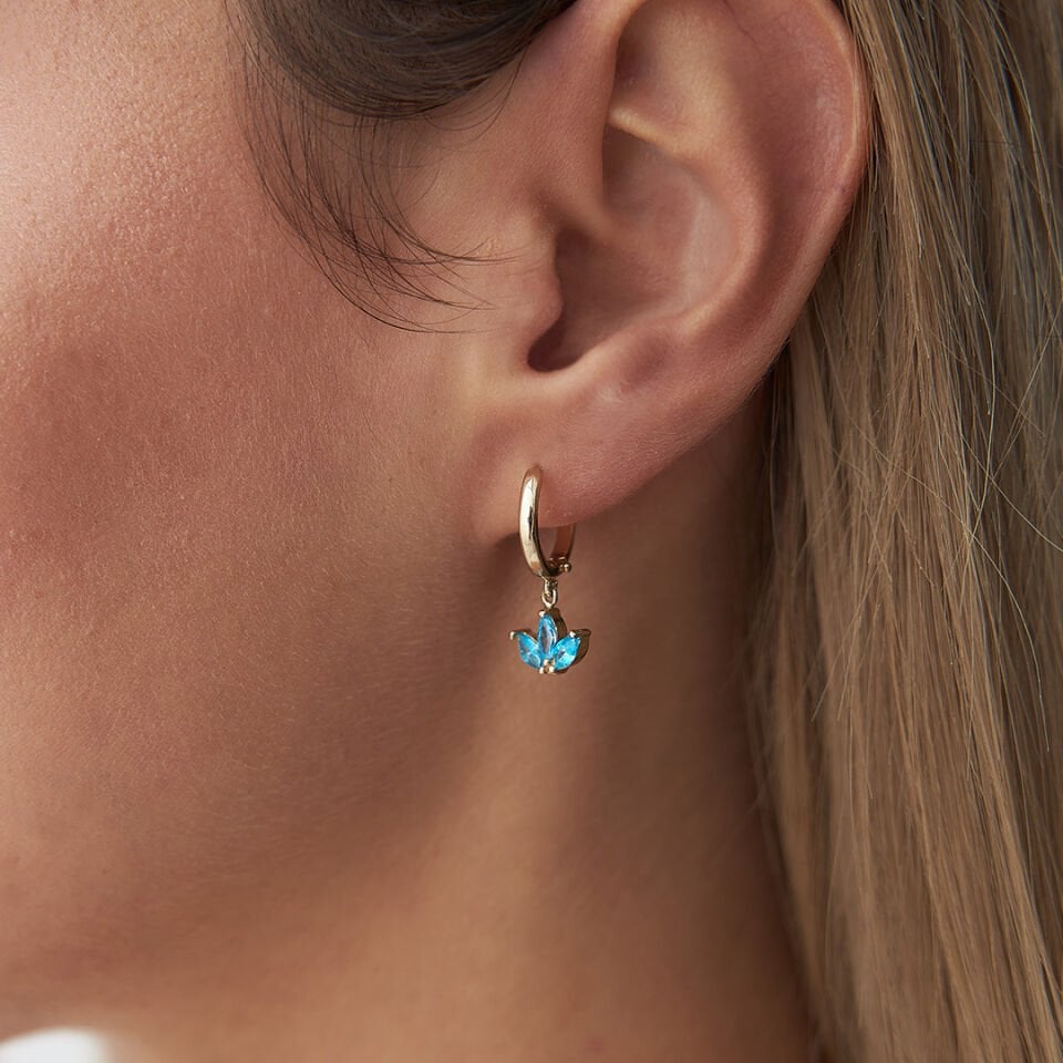 Aqua Lotus Küpe