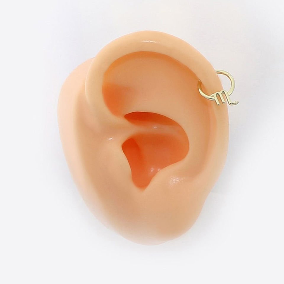 Akrep Burcu Halka  Helix Piercing