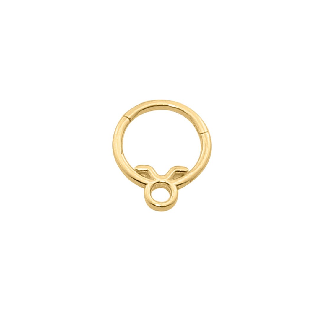 Boğa Burcu Halka Helix Piercing