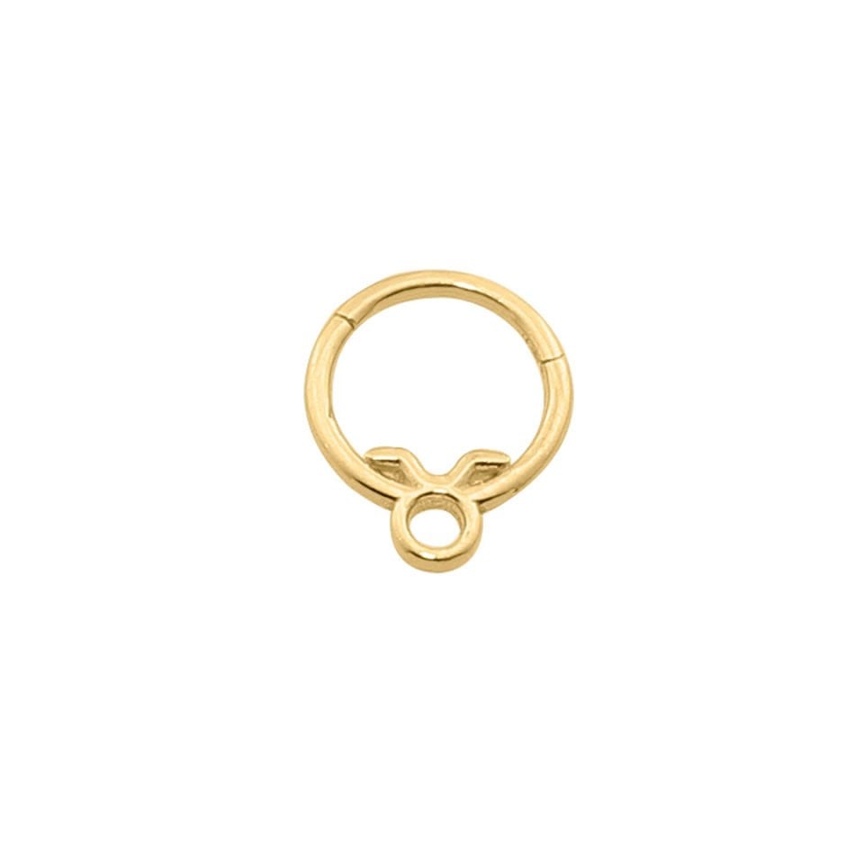 Boğa Burcu Halka Helix Piercing