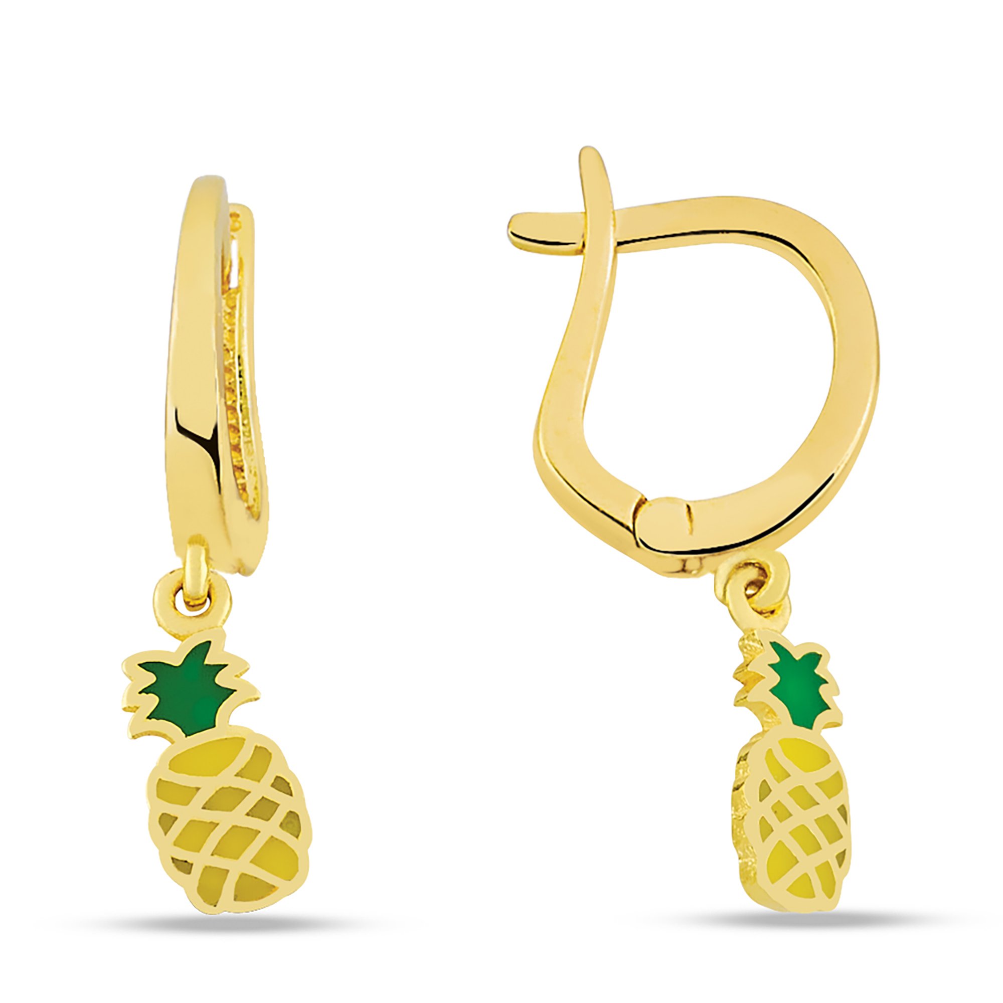 Sallantılı Ananas Çocuk Küpesi