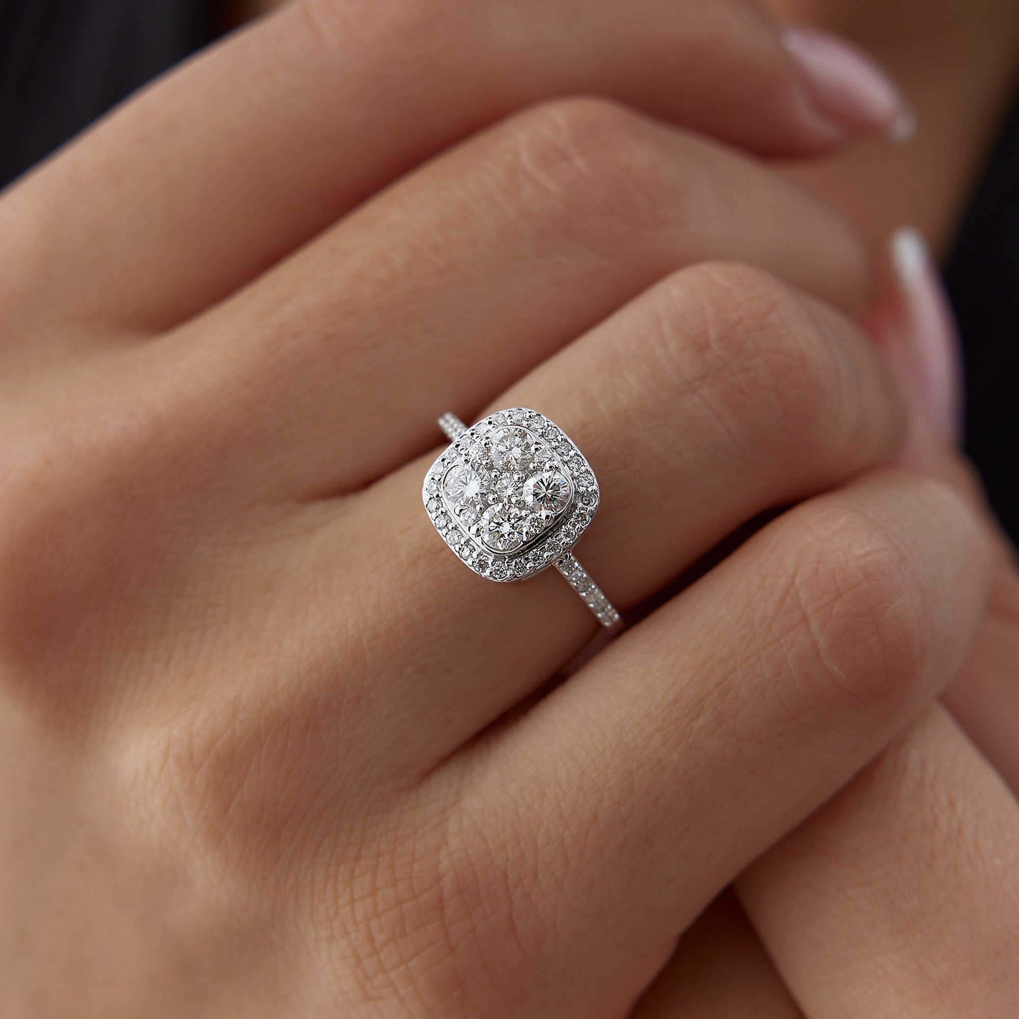 0.78 Ct Pırlanta Harmony Yüzük