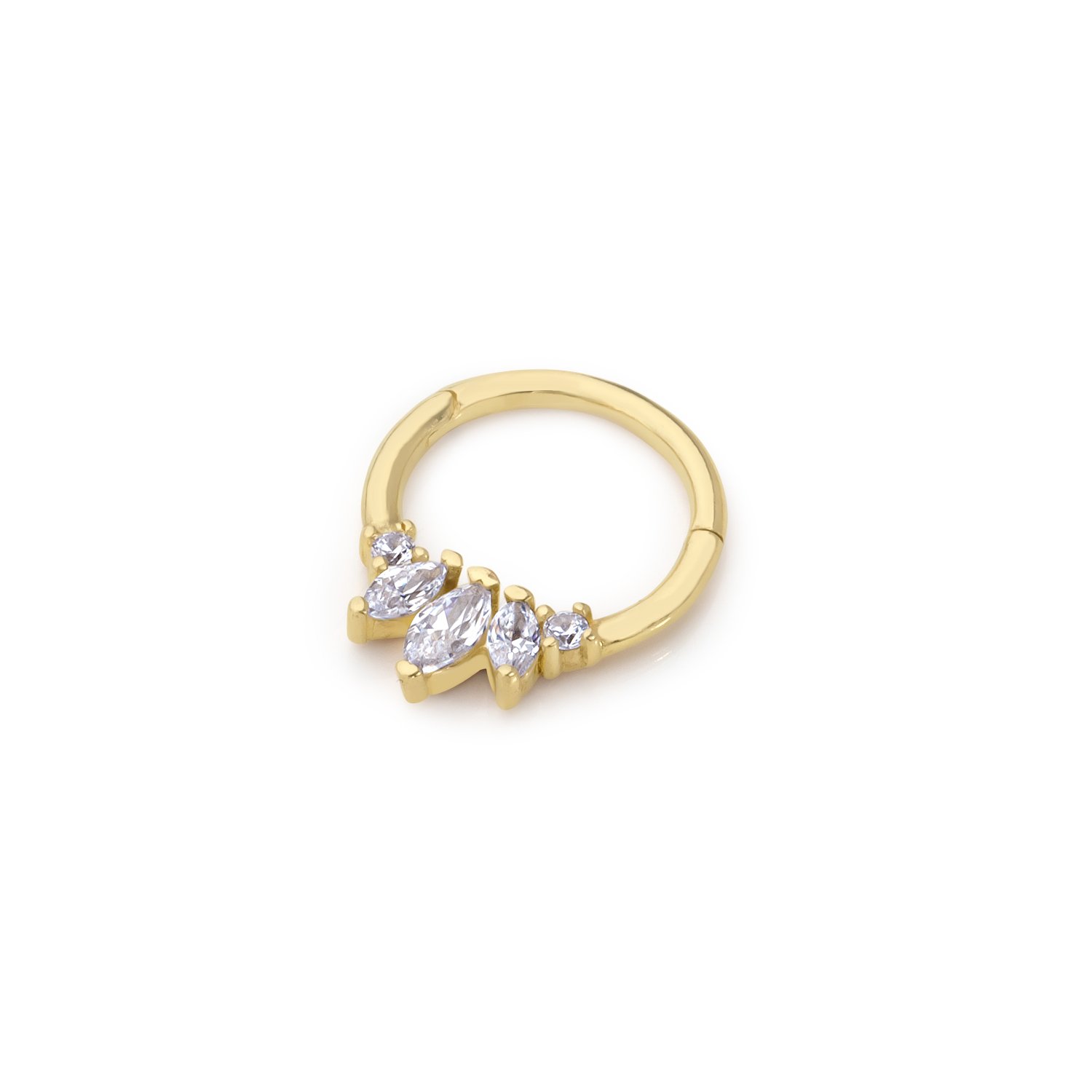 Markiz Taşlı Helix Piercing