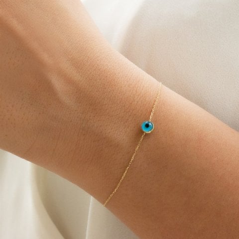 Minimal Mini Göz Bileklik