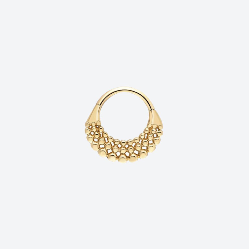 Baloncuklar Helix Piercing