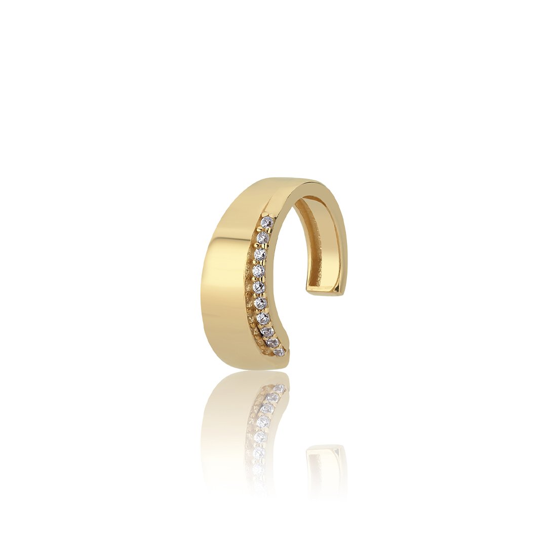 Yanı Taşlı Earcuff