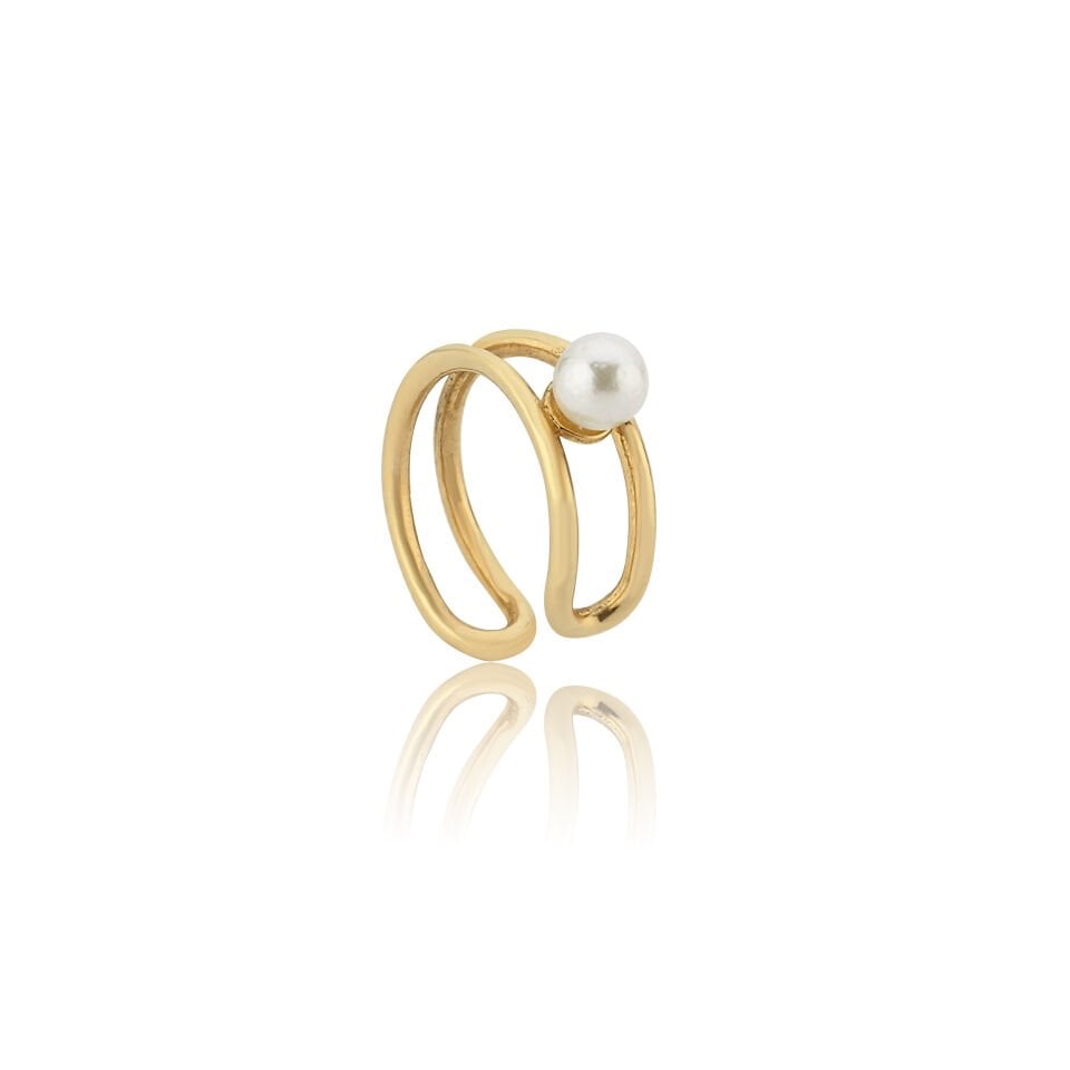 Altın İnci Ear Cuff