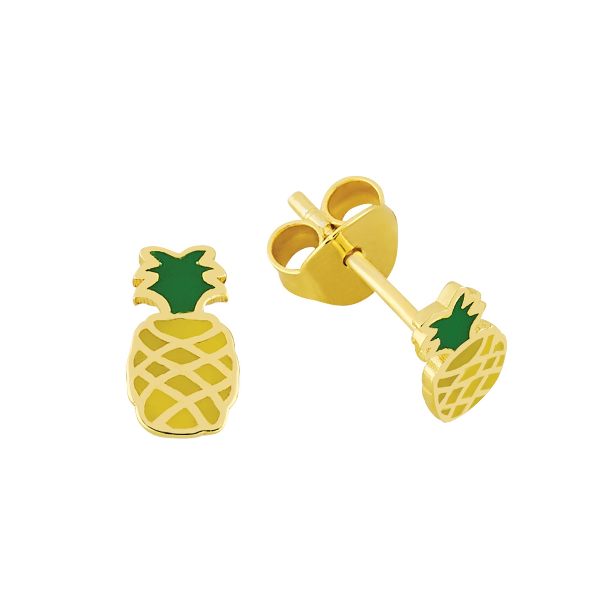 Ananas Çocuk Küpesi