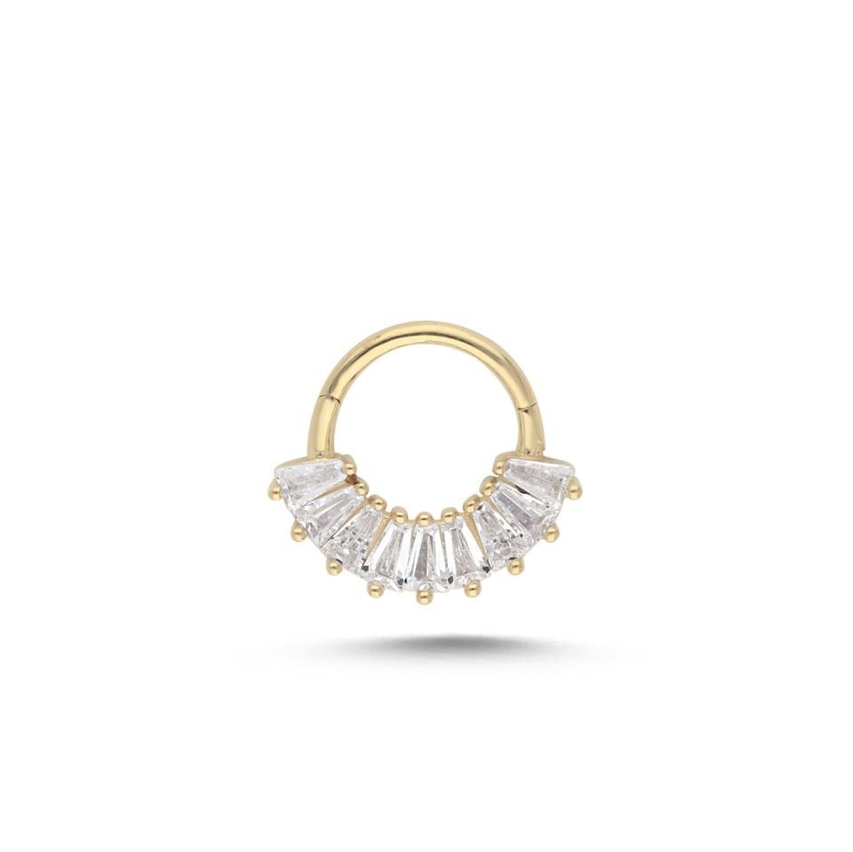 Sıralı Trapez Helix Piercing
